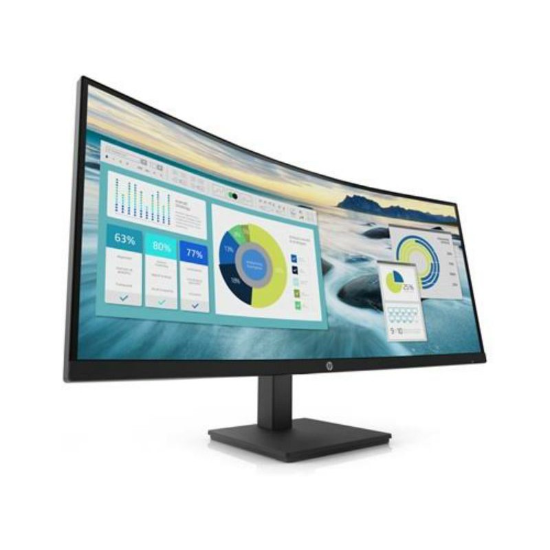 Monitor LED HP P34hc curved WQHD usb c with PD speaker hdmi dp 34inch 1440p