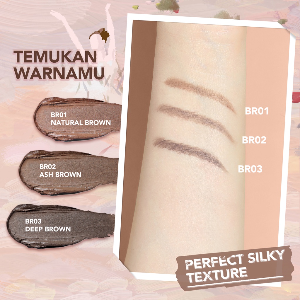 ★ BB ★  Y.O.U Colorland Art Shaping Brow Pomade - Eyebrow Gel Pomade Cream | Alis Waterproof Longwear - YOU