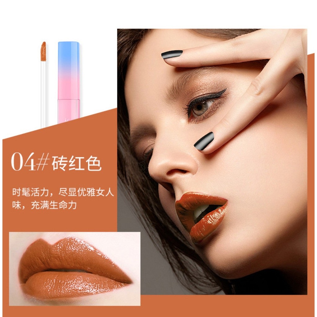 LAMEILA SILKY GLASS VELVET LIP GLAZE / LAMEILA LIPSTICK CAIR PELEMBAB BIBIR TAHAN AIR DAN LAMA