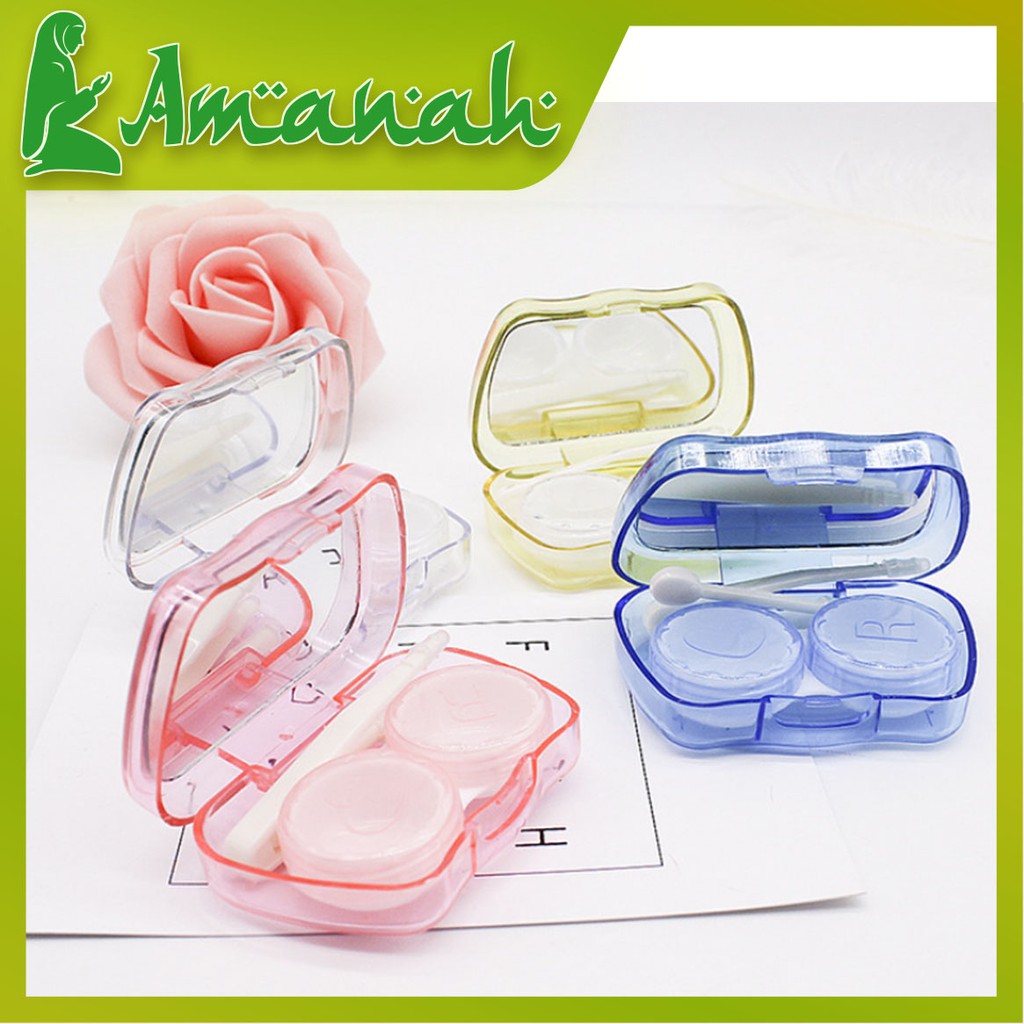 AS821 Tempat Lensa Kontak Softlens / Kotak Lensa Softlens / Wadah Lensa Kontak