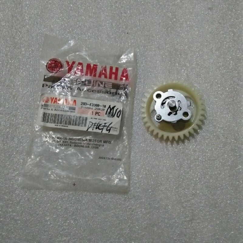 oil pump assy Mio, Soul GT original kode part 28D E3300 10