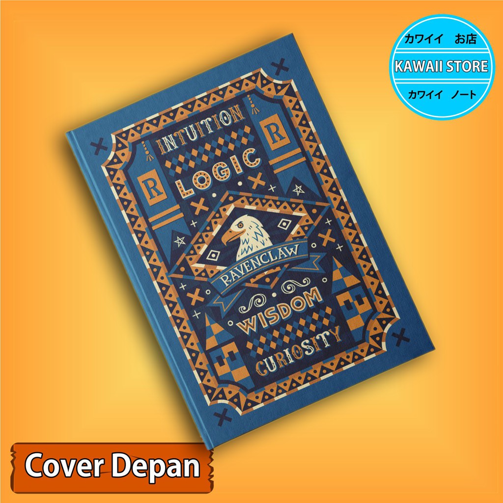 

Notebook / Pocket book Hard Cover HARRY POTTER RAVENCLAW PRIDE uk A5 & A6 / Notes Book