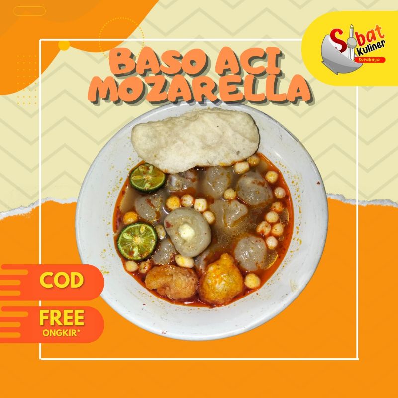 

BAKSO ACI Baso aci keju mozzarella