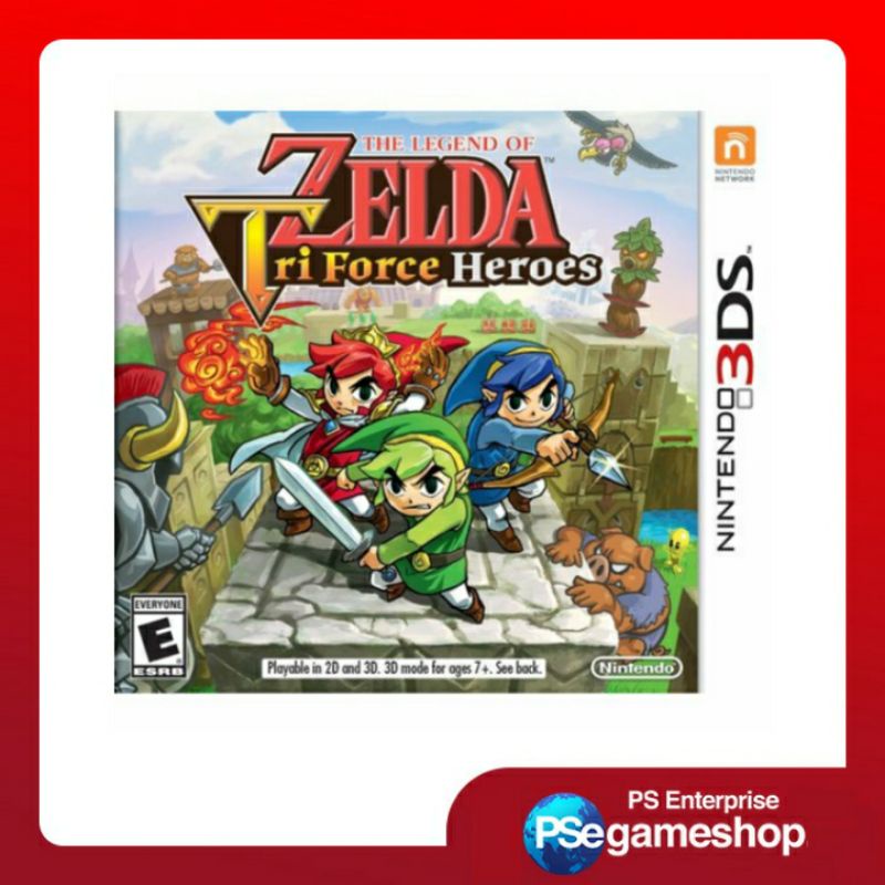 Nintendo 3DS The Legend of Zelda: TriForce Heroes (usa)