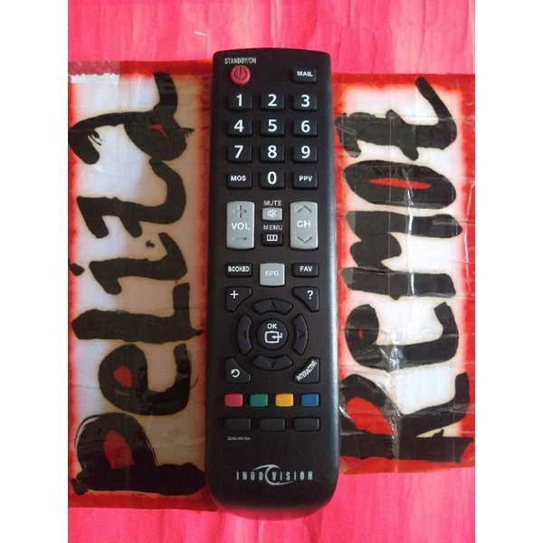 remote parabola indovision original terlengkap