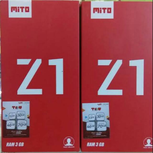Promo..Hp New Mito Z1 Ram 3gb internal 16gb jaringan 4G display 5inchi FullView handphone baru Murah