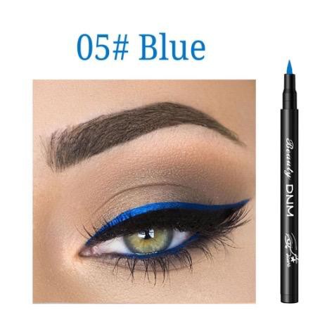 DNM 03 Eyeliner 12 Warna Tahan Lama Tahan Air Tidak Mekar Eye Liner-5