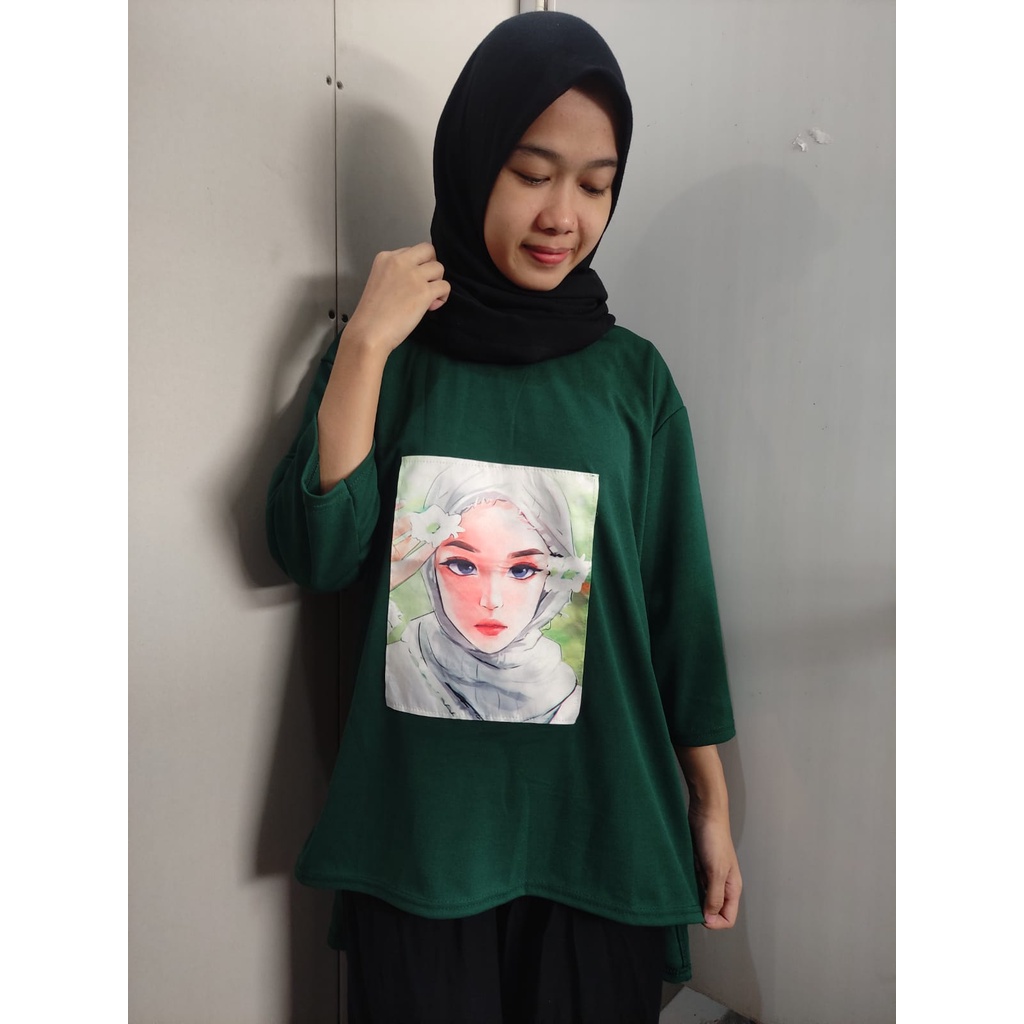 MOMOGI- ATASAN WANITA OVERSIZE PRINTING DTF / VOXY PREMIUM