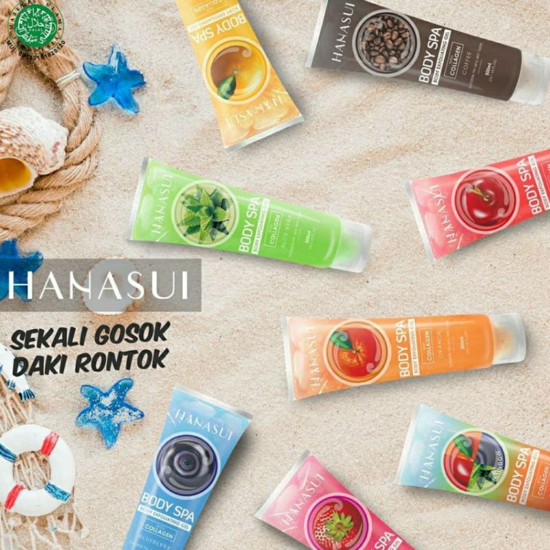 HANASUI Body Spa Exfoliating Gel With Collagen