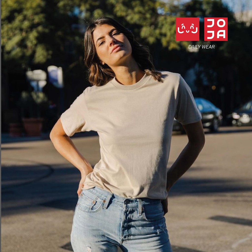 Kaos Polos Pria Import Cotton Combed 30s Lengan Pendek Round Neck Reguler Fit