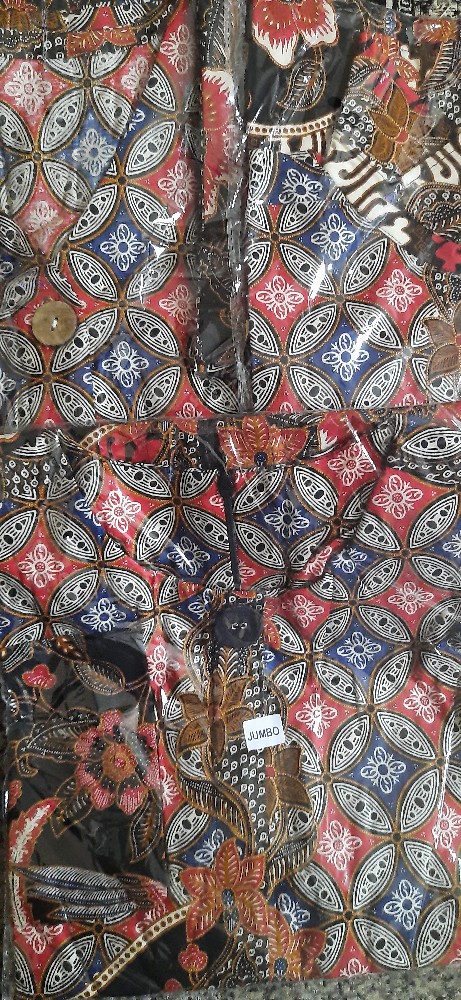 Batik Couple / Atasan Batik Wanita / Seragam Batik Kantor / Atasan Batik Jumbo - Masie / Gaston