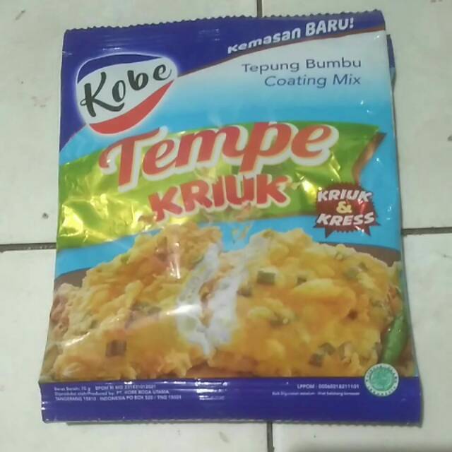 

Tepung tempe kriuk KOBE