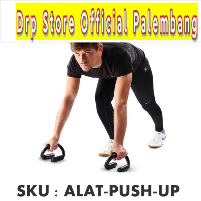 Push up bar handle alat bantu olahraga portable power gym pull sit set