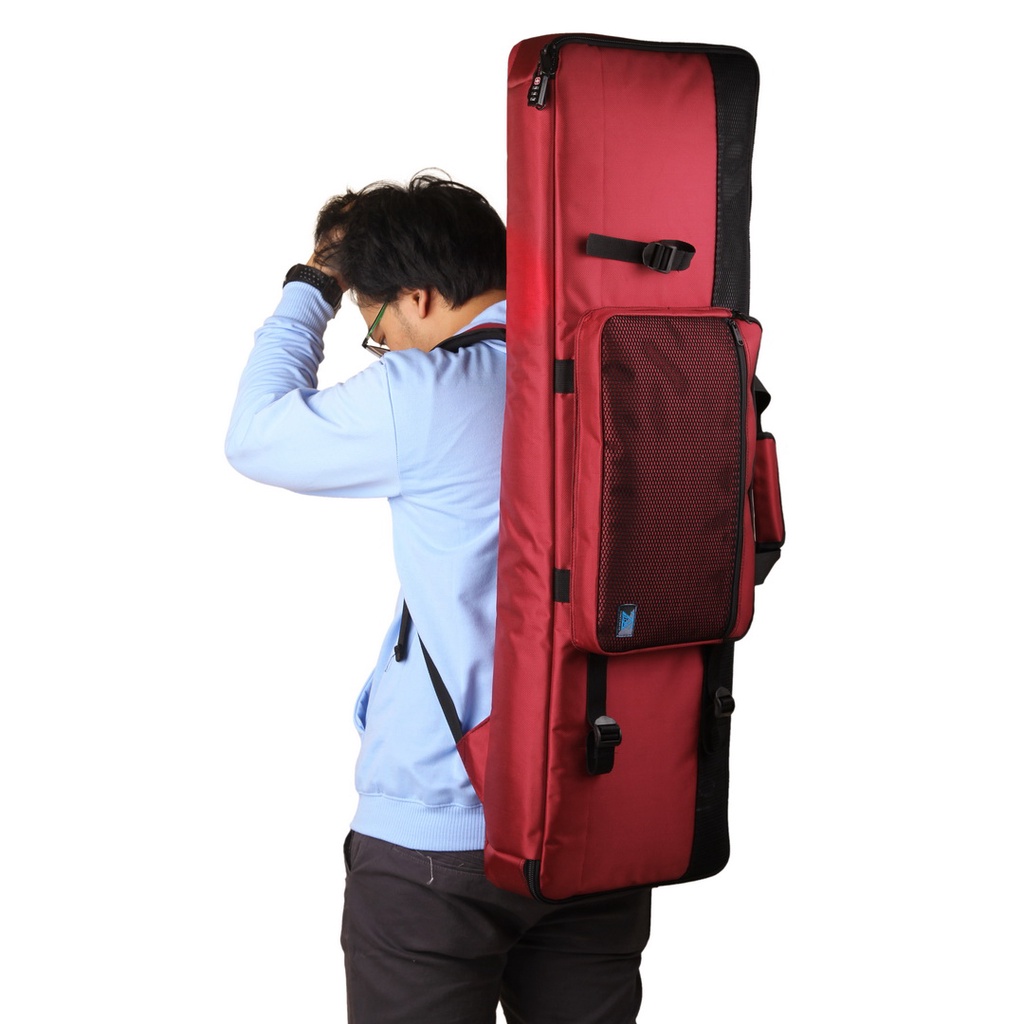 Zorc Official - Edelweiss | Tas Keyboard Casio CTS CTK CTX | Tas Piano Privia Marun