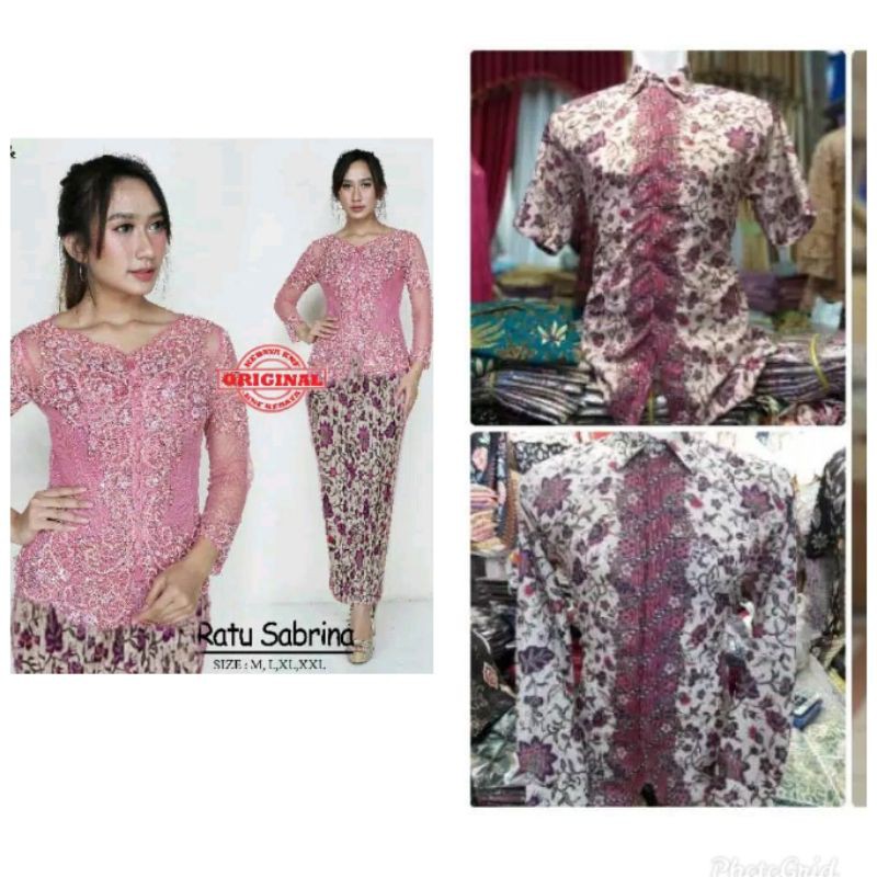 COUPLE KEBAYA KEKINIAN/KEBAYA PAYET SABRINA/BATIK FOILL