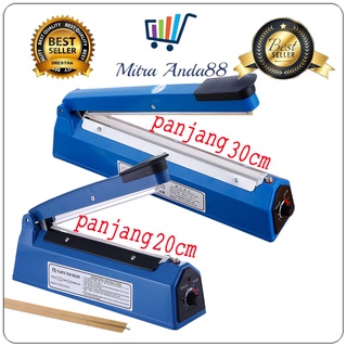 Mitraanda88 Impulse Sealer / Alat Press Perekat Plastik 20 CM dan 30 CM Q2/PIOLINE 8200 PFS
