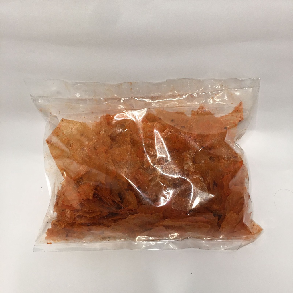 

Keripik Kaca / Kripca / Beledag Ngajoak Meledak / Pedas Merah 500gr 1/2kg