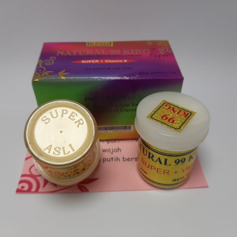 CREAM 99 KING SUPER SIANG &amp; MALAM [Dus pelangi]