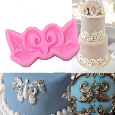 3D Silicone Mold Fondant Cake Decoration - Twin Ornament