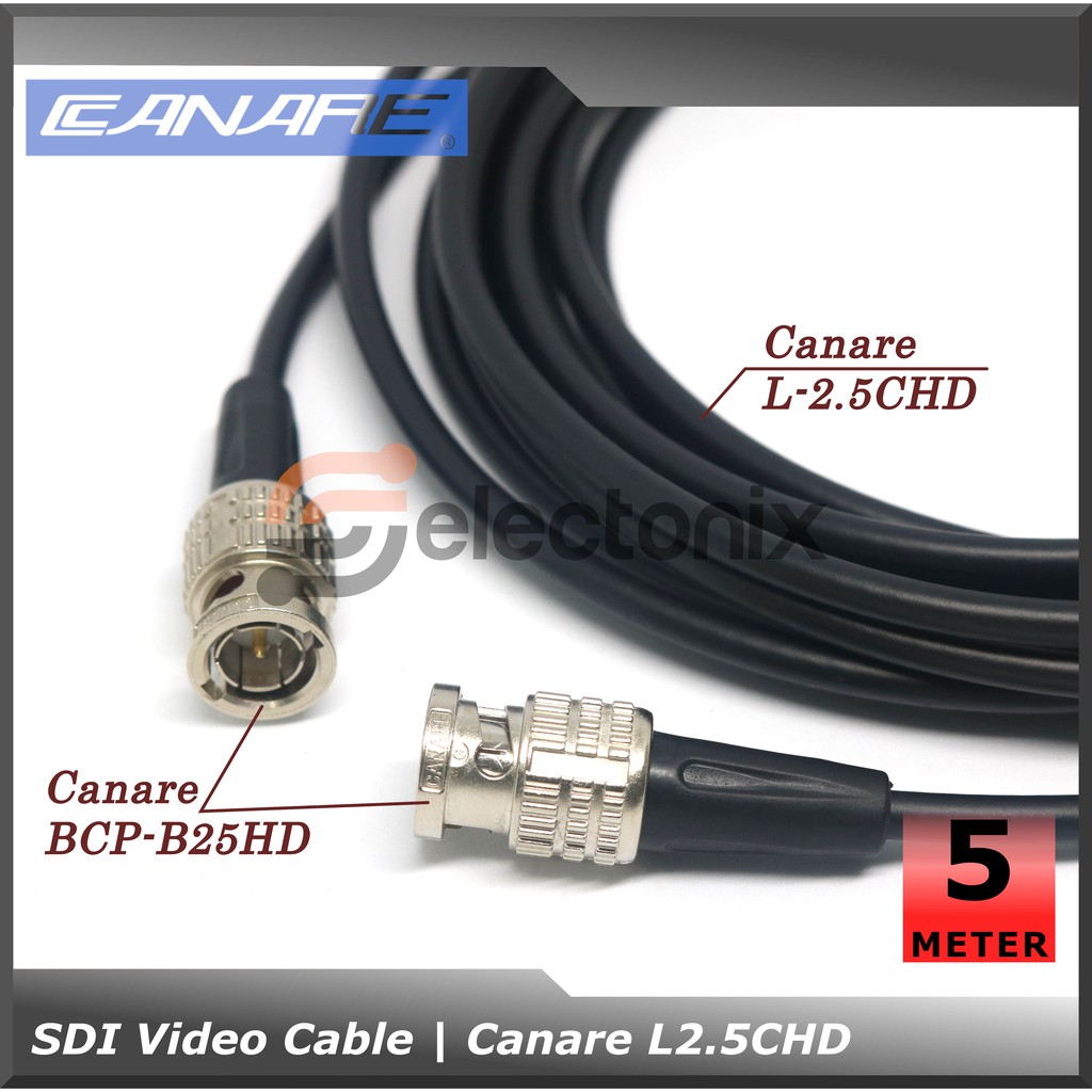 [5m] Kabel SDI Video | Canare L-2.5CHD