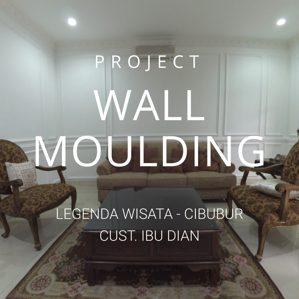 Promo Wall Moulding Kayu Classic - Pengganti Walpaper