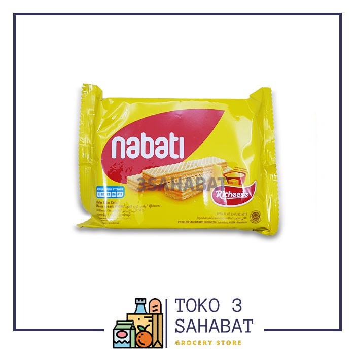 

Richeese Nabati Wafer Krim Keju