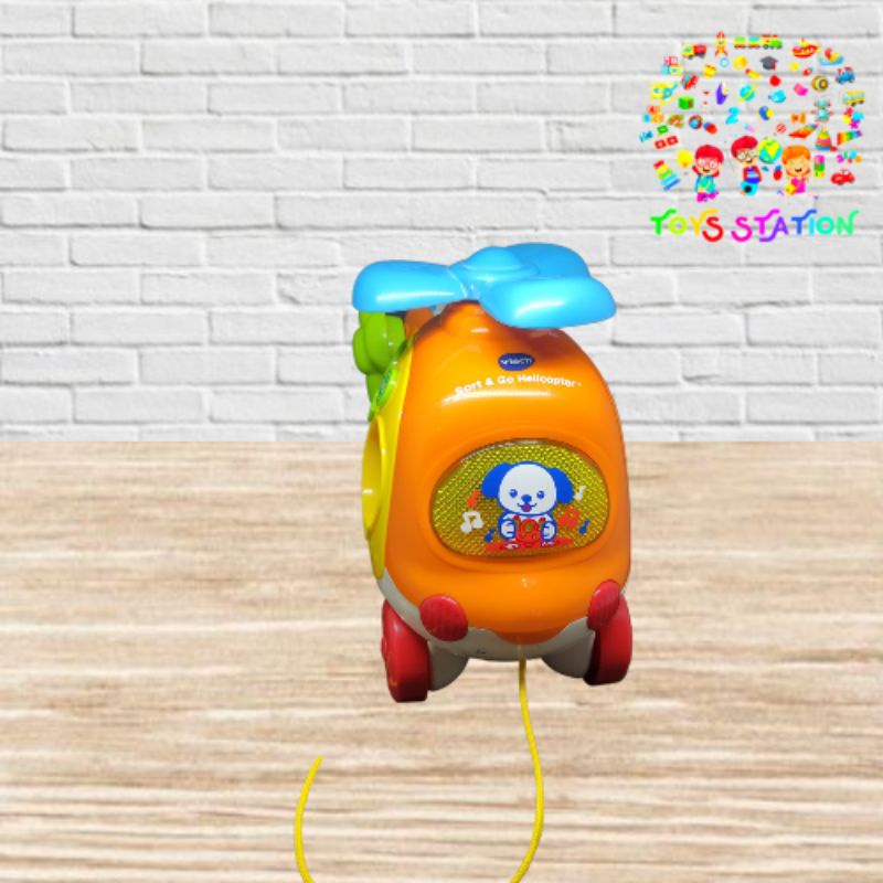 mainan anak Vtech Sort & Go helicopter