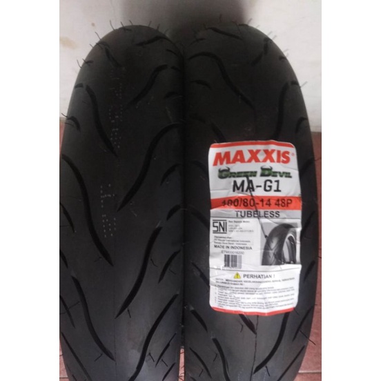 BAN TUBELESS MAXXIS  GREEN DEVIL 100/80.14 FREE PENTIL