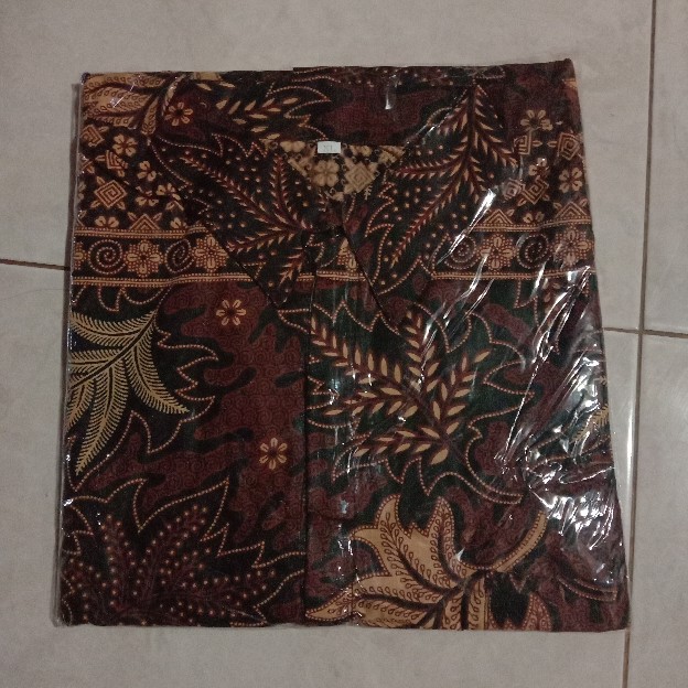Kemeja Batik Pria New Arrival Distro Batik Pria Bordir Sogan Hrb026