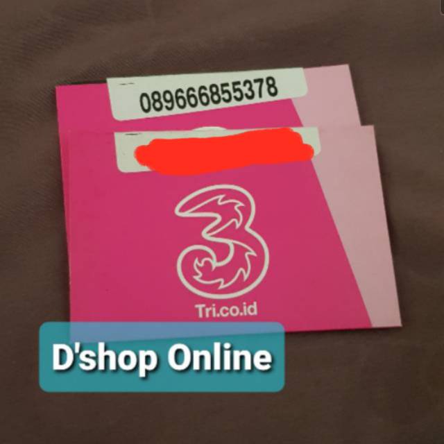 Perdana Three Tri Nomor cantik angka 666