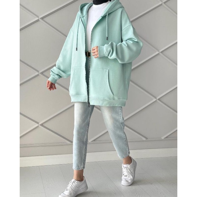 Ld 130 cm Pj 70 cm Hoodie Ziper XXL | ZIPER XXL HOODIE JUMPER OVERSIZE