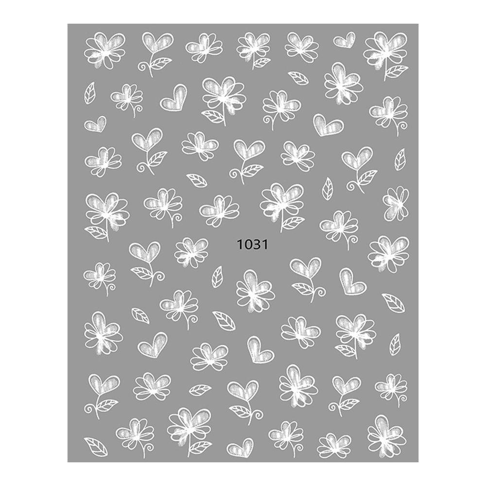 Solighter Stiker Kuku Nail Art Dekorasi Sangat Tipis Manicure Self Adhesive Nails Art Tip