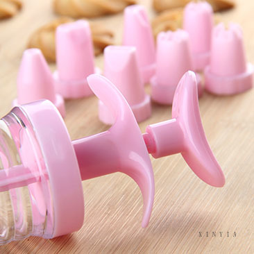 8 PCS / Set Nozzle Kue Dapur Cream Pastry Alat Set DIY Cookies Tekan Cetakan