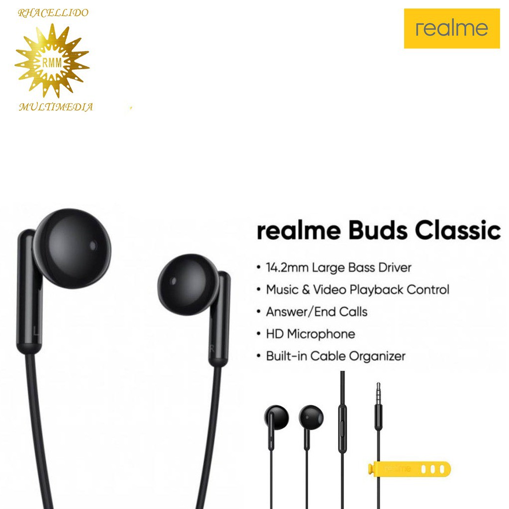 Headset Realme Buds Classic / HEADSET Realme Original