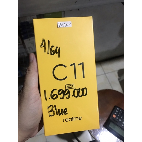 REALME C11 2021 RAM 4/64 GB ORIGINAL GARANSI RESMI