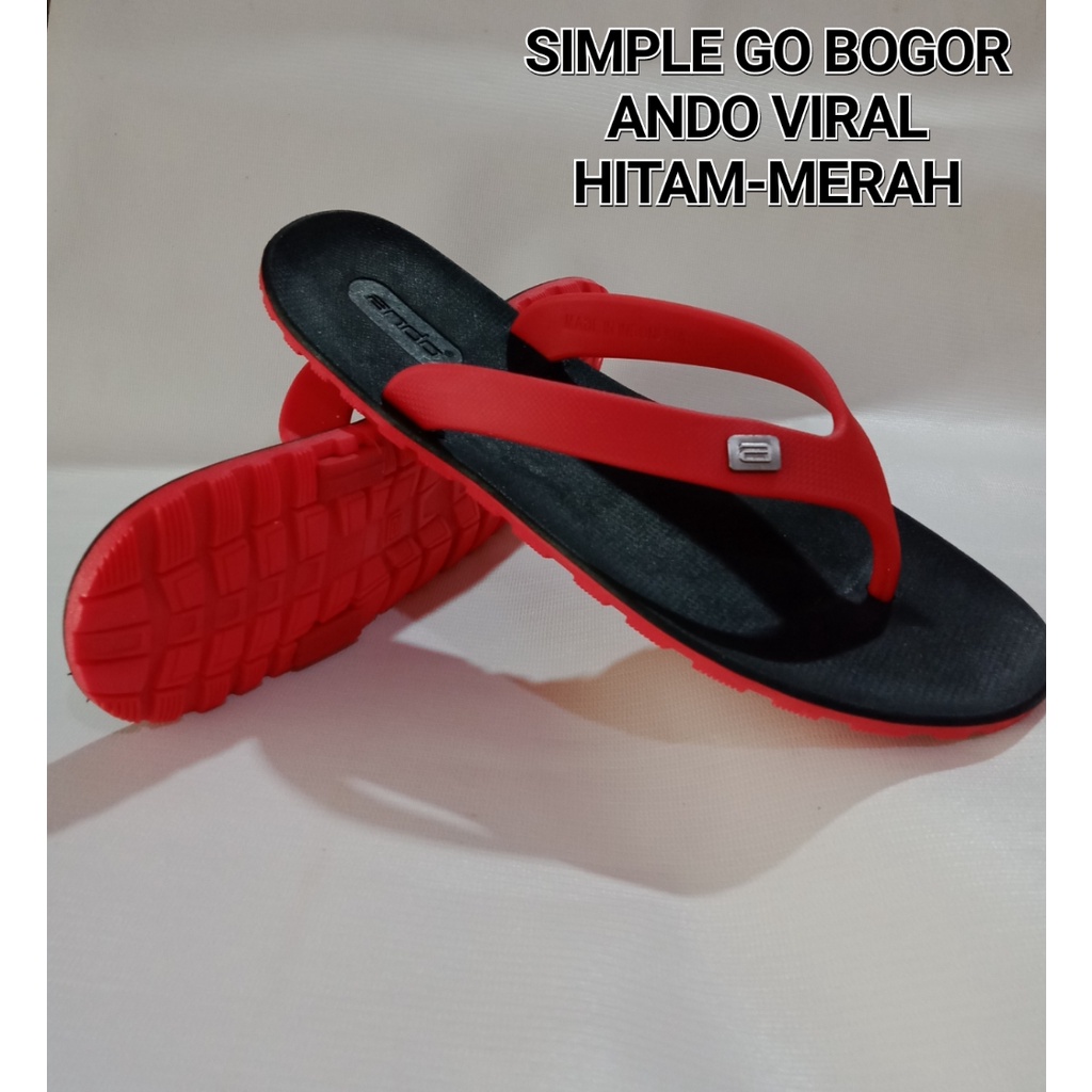 SANDAL JAPIT FLAT PRIA ANDO VIRAL 38-42