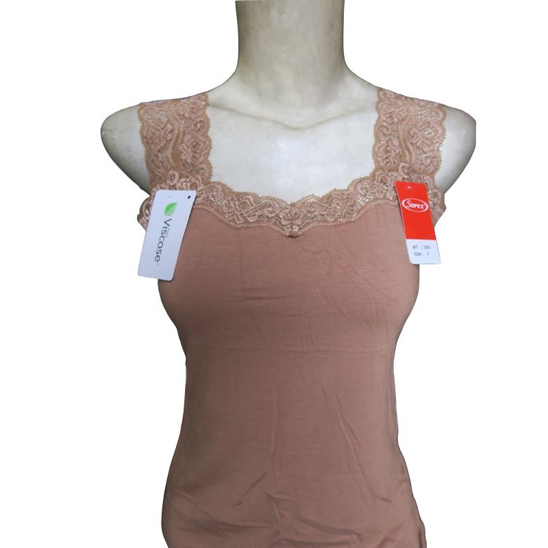 SOREX Tanktop Dalaman Wanita Orisinil / Tanktop Sorex Renda Atasan Wanita