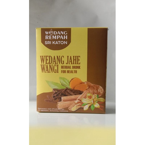 

Wedang Jahe Wangi SRI KATON