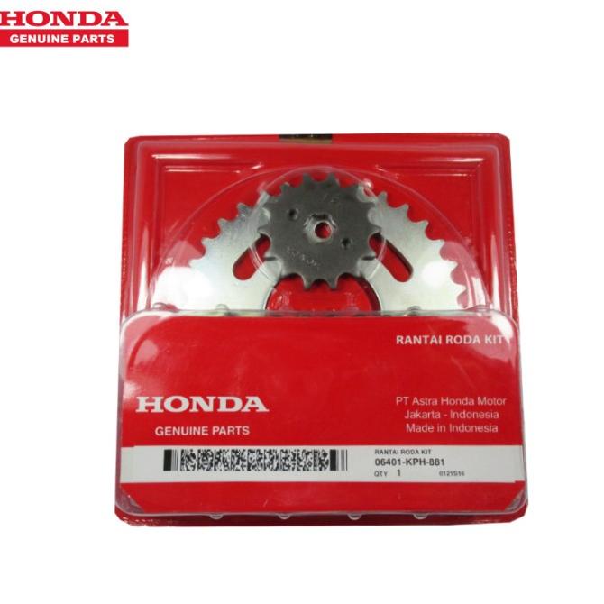 Ready Murah Gear Set Chain Kit Girset Karisma Supra X 125 AHM Original