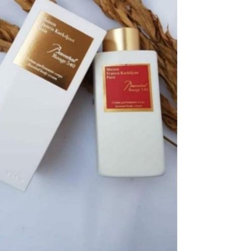 ✈ Scented Body Cream Lotion MFK Baccarat Rouge 540 - 250 ML ♝