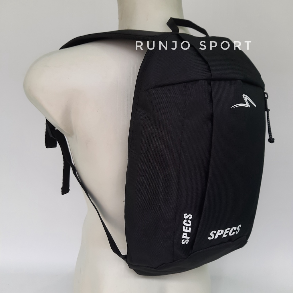 Tas Ransel Sport Futsal Sepak Bola Olahraga HITAM SPEC