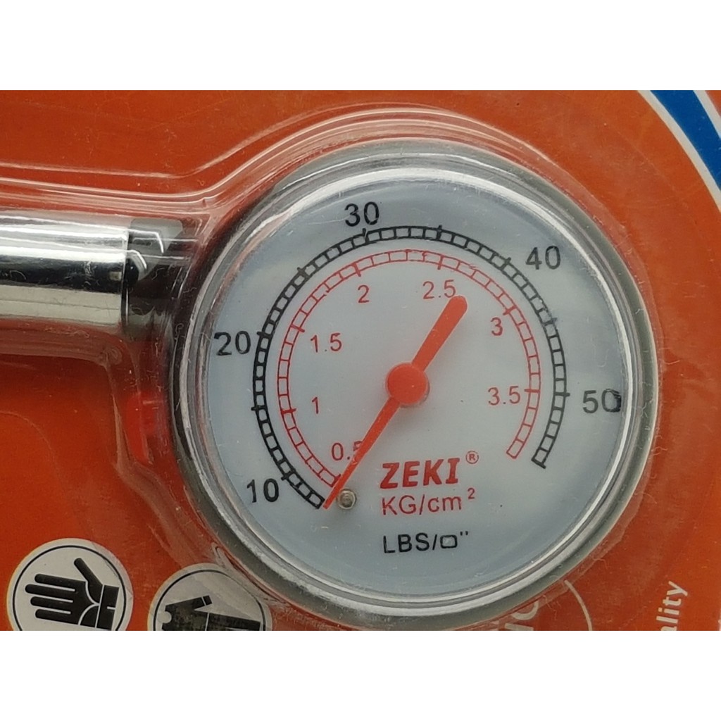 Tire Pressure Gauge/Alat Pengukur Tekanan Angin Merk ZEKI