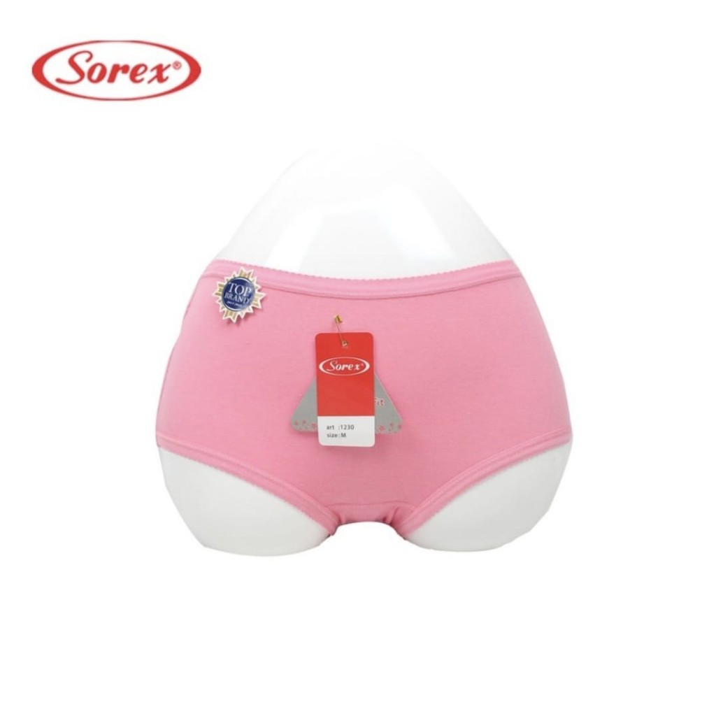 1 PCS SOREX CD 1230 BASIC KATUN WARNA CELANA DALAM SOREX WANITA 1230 M L XL XXL KBR STORE