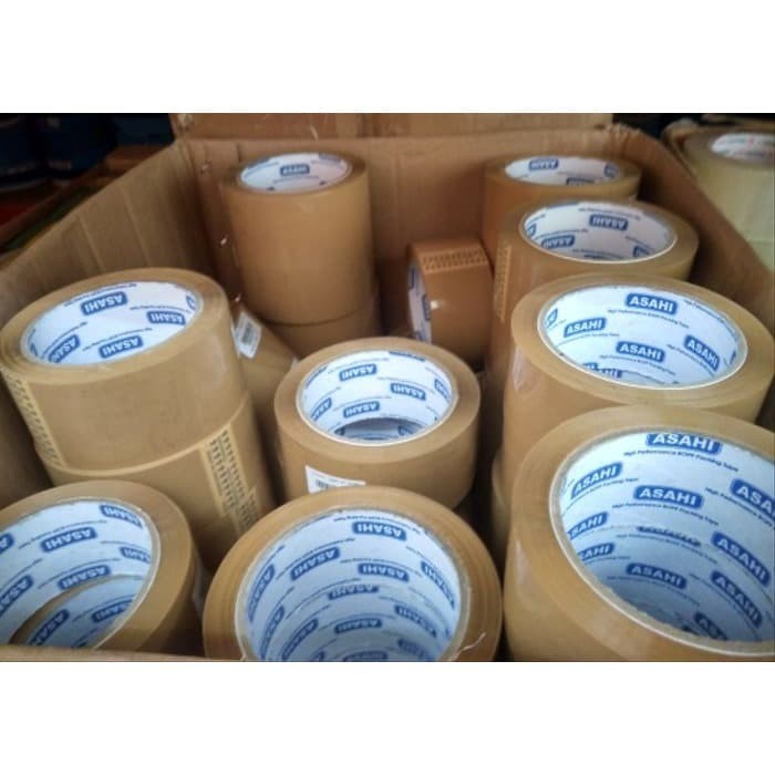 

DARIN Isolasi Lakban SMART COKLAT 4.8 cm 90 Yard Solasi Kardus Tape