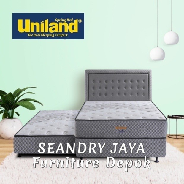 Spring Bed Sorong 2 In 1 Ranjang Sorong Tempat Tidur Sorong Uniland Seandry Jaya Furniture Depok Shopee Indonesia