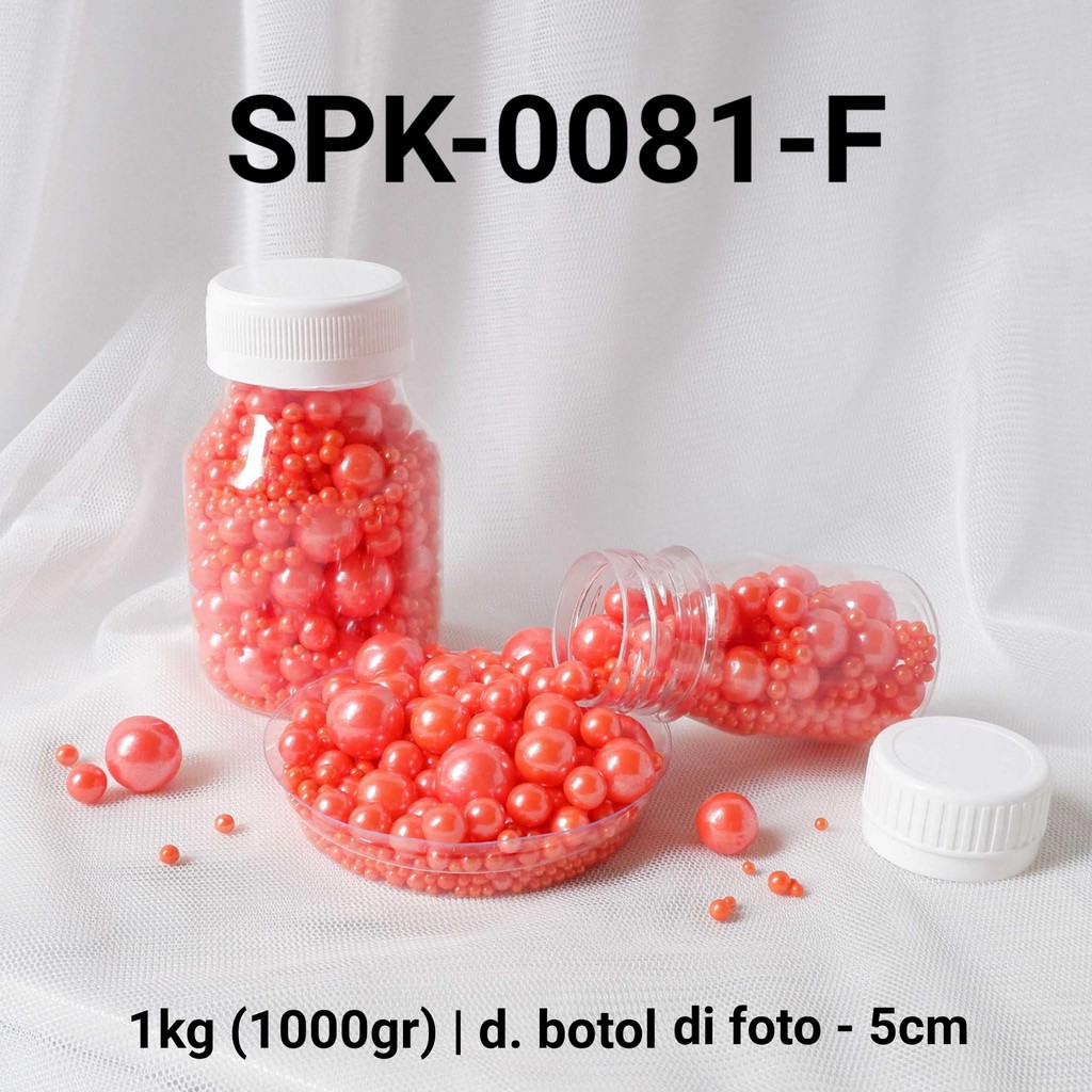 

SPK-0081-F Sprinkles sprinkle sprinkel 1kg 1kilo mutiara mix orange yamama baking grosir murah sprinkles cake dekorasi mutiara trimit decoration story sprinklestory sprinklesstory sprinkle story yamama baking