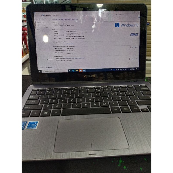 laptop Leptop Notebook Asus 12 inci ram 4gb 4 GB touchscreen terbagus termurah