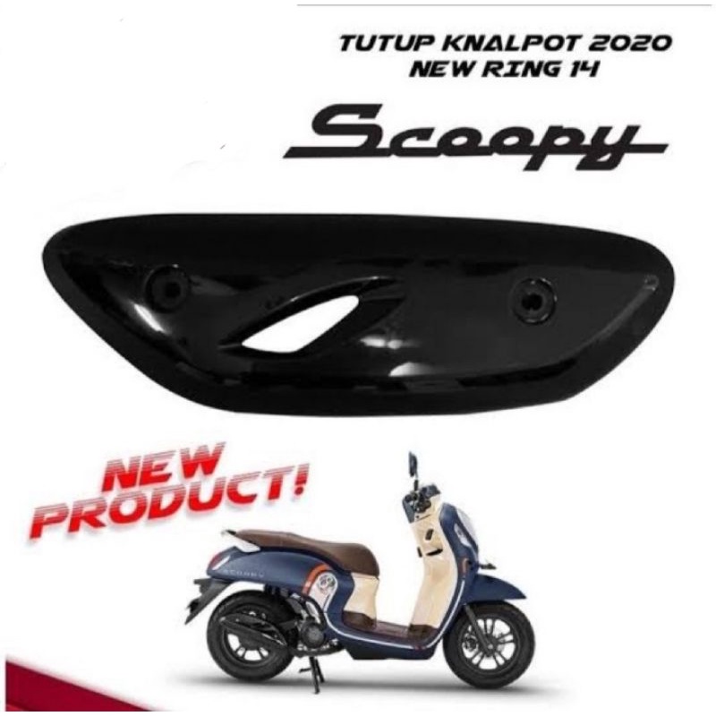 Cover Knalpot Scoopy 2020 Tutup Knalpot Motor Scoopy 2020 CKD