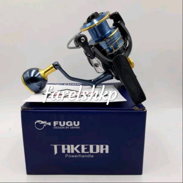 Reel fugu Takeda 1000 2000 3000 4000 power handle