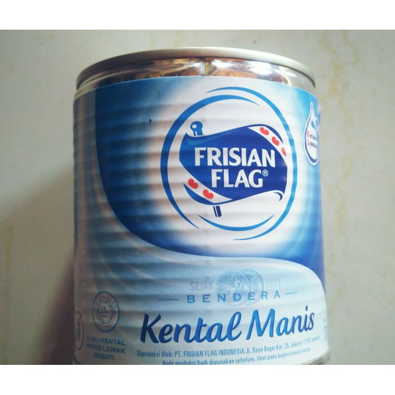 

SUSU BENDERA KENTAL MANIS KALENG/FRISIAN FLAG 370g